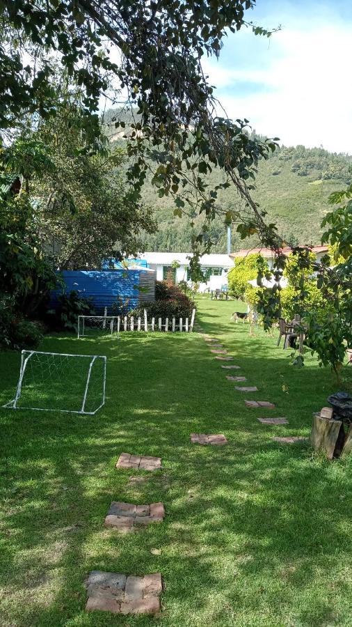 Vila Bahareque Casa Camping Monguí Exteriér fotografie