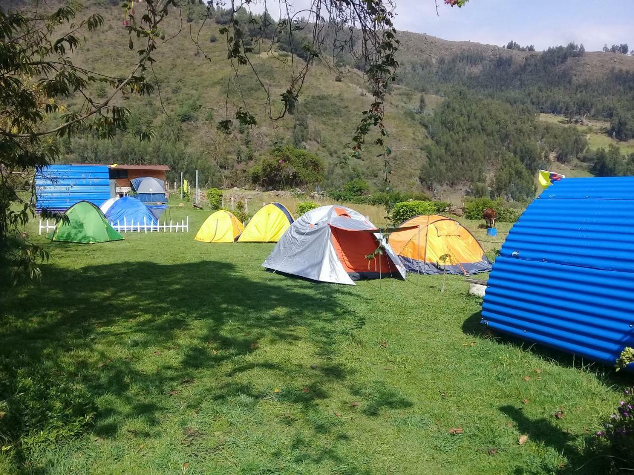 Vila Bahareque Casa Camping Monguí Exteriér fotografie