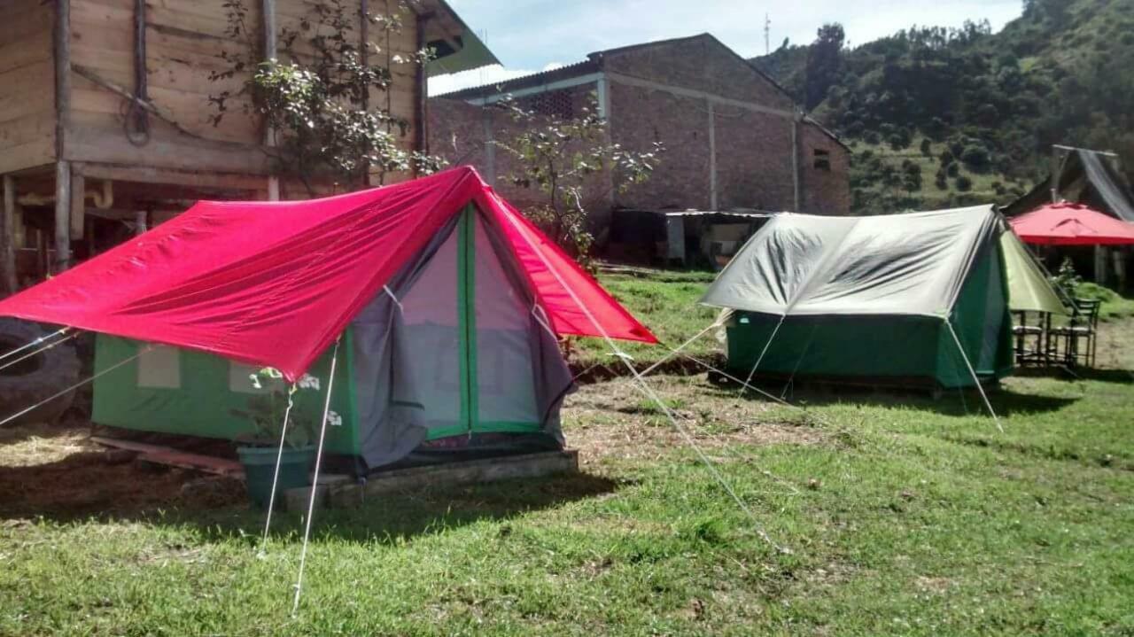Vila Bahareque Casa Camping Monguí Exteriér fotografie